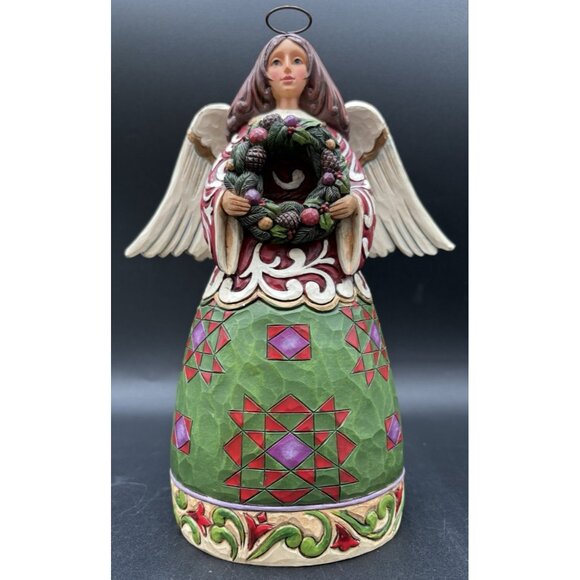 Jim Shore Other - Jim Shore Enesco 10.25” Angel Prepare for Christmas Joy 2012 Collector 4027719